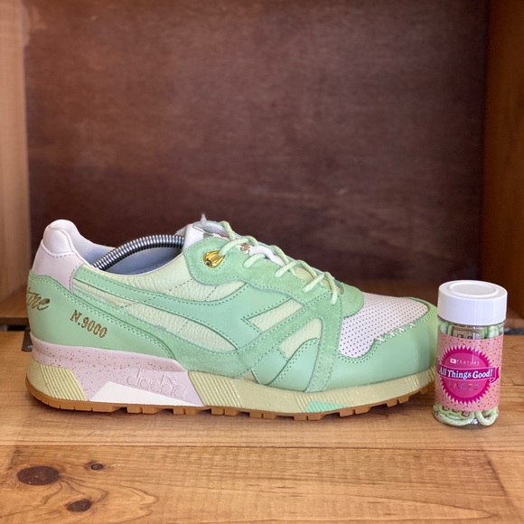 diadora n9000 pistachio